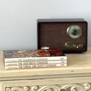 70's Vintage Cookbooks Set of 3 Southern Living, Fall Recipe Cottagecore Cooking